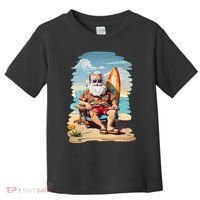 Santa Beach Bum Toddler T-Shirt thumb 0