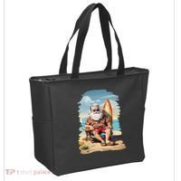 Santa Beach Bum Tote Bag thumb 2