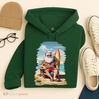 Santa Beach Bum Hoodie thumb 4