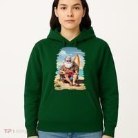 Santa Beach Bum Hoodie thumb 5