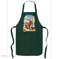 Santa Beach Bum Apron thumb 0