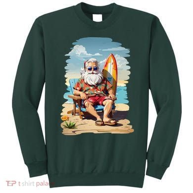 Santa Beach Bum Sweatshirt