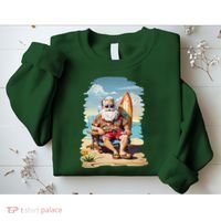 Santa Beach Bum Sweatshirt thumb 2