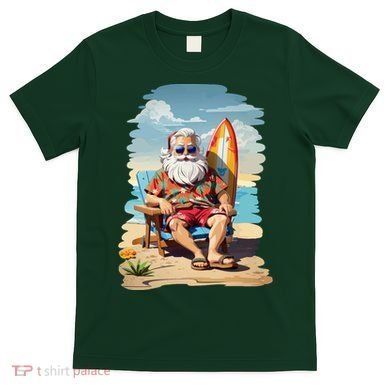 Santa Beach Bum T-Shirt