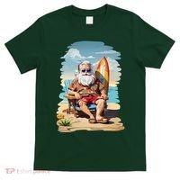 Santa Beach Bum T-Shirt thumb 0