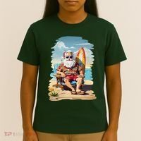 Santa Beach Bum T-Shirt thumb 4