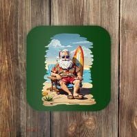 Santa Beach Bum Coaster thumb 0