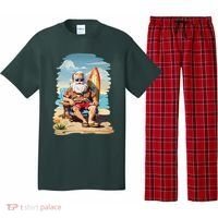 Santa Beach Bum Pajama Set thumb 0
