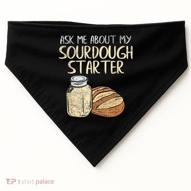 Sourdough Bread Baker USA-Made Doggie Bandana