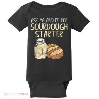 Sourdough Bread Baker Baby Bodysuit