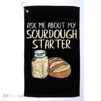 Sourdough Bread Baker Golf Towel thumb 0