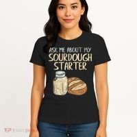 Sourdough Bread Baker Women's T-Shirt thumb 4