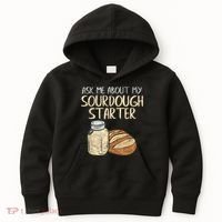 Sourdough Bread Baker Kids Hoodie thumb 0