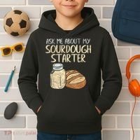 Sourdough Bread Baker Kids Hoodie thumb 2
