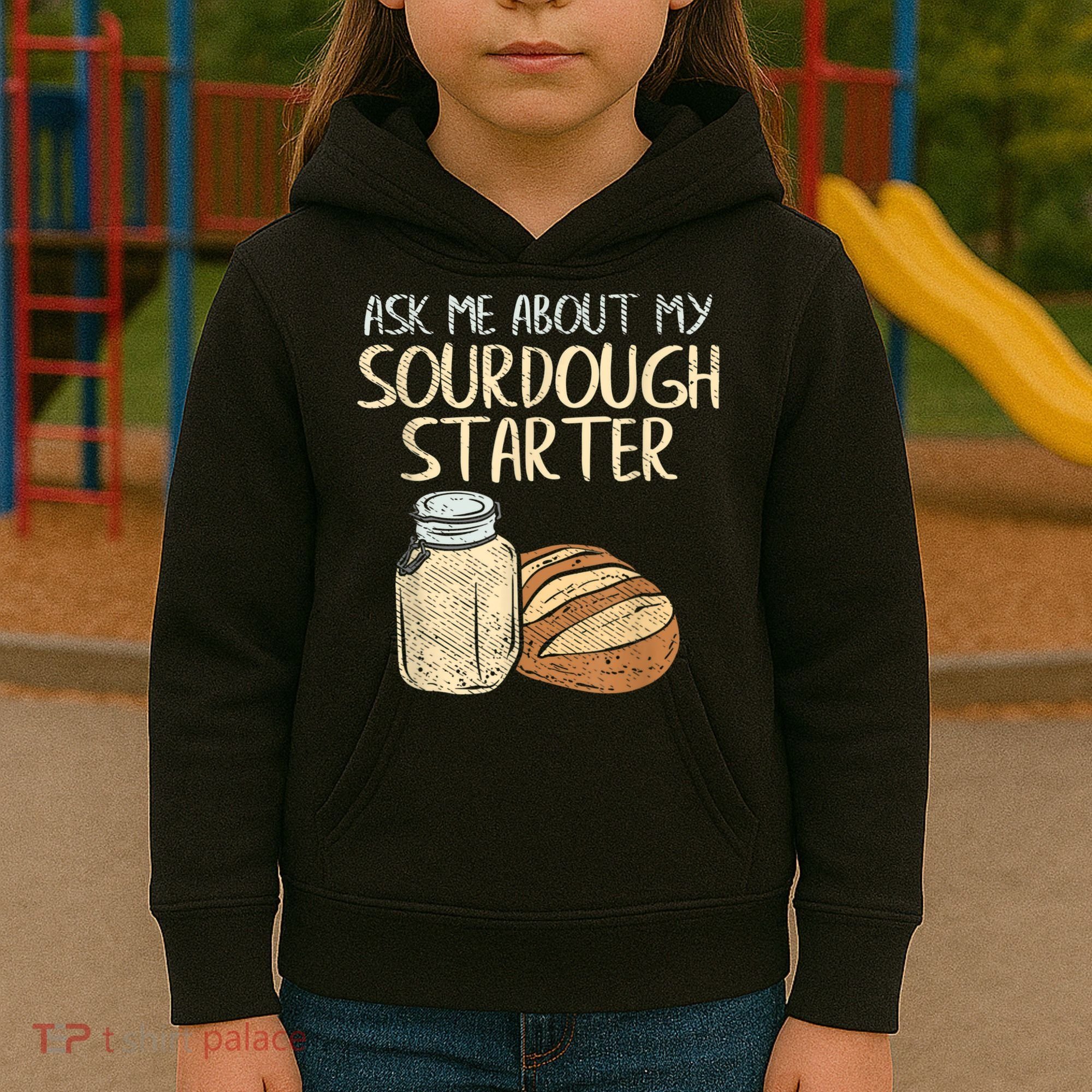 Sourdough Bread Baker Kids Hoodie