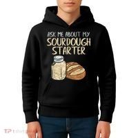 Sourdough Bread Baker Kids Hoodie thumb 4
