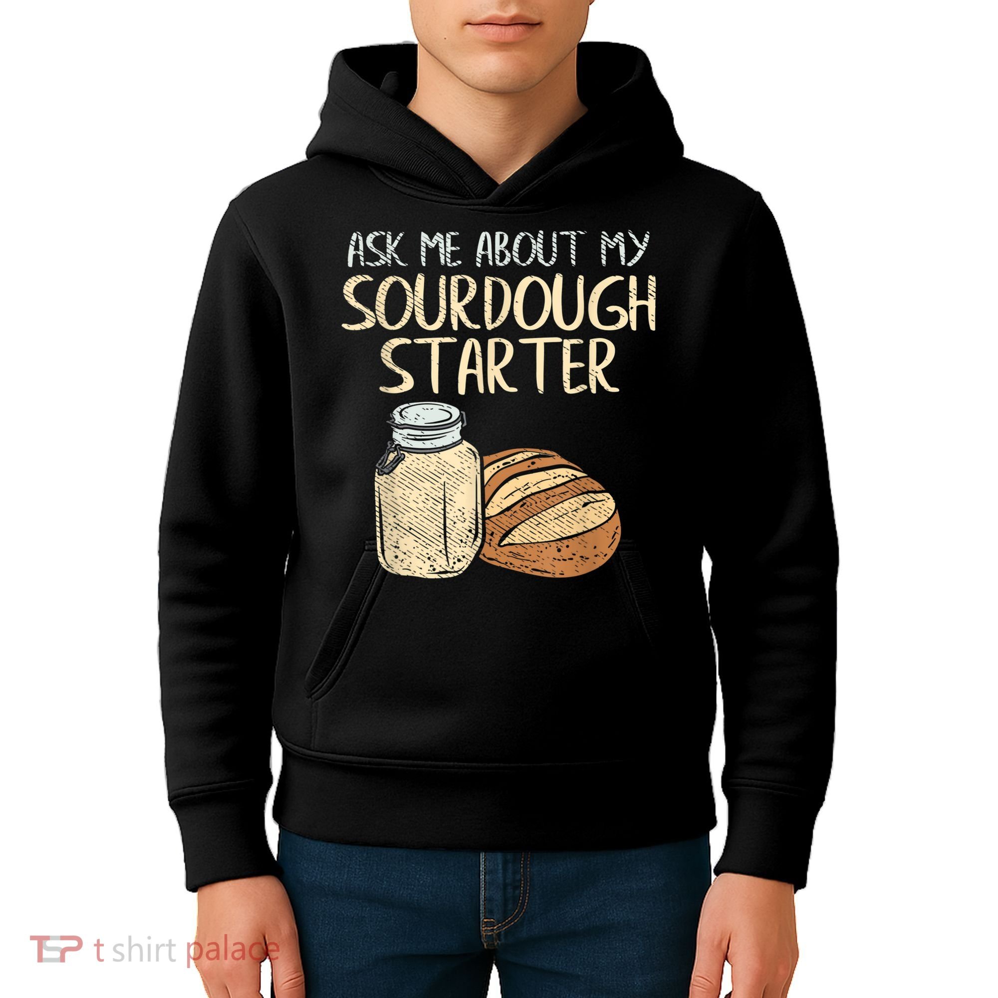 Sourdough Bread Baker Kids Hoodie