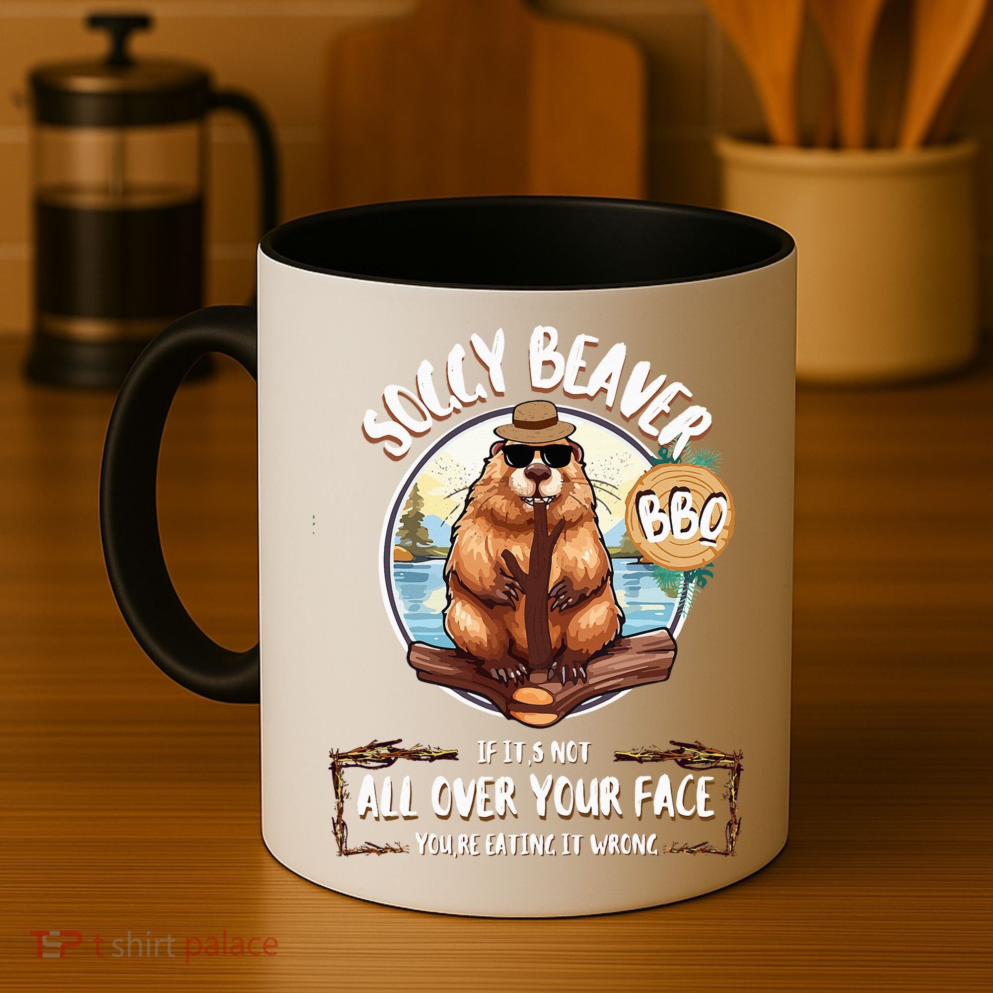 Soggy Beaver BBQ  Coffee Mug