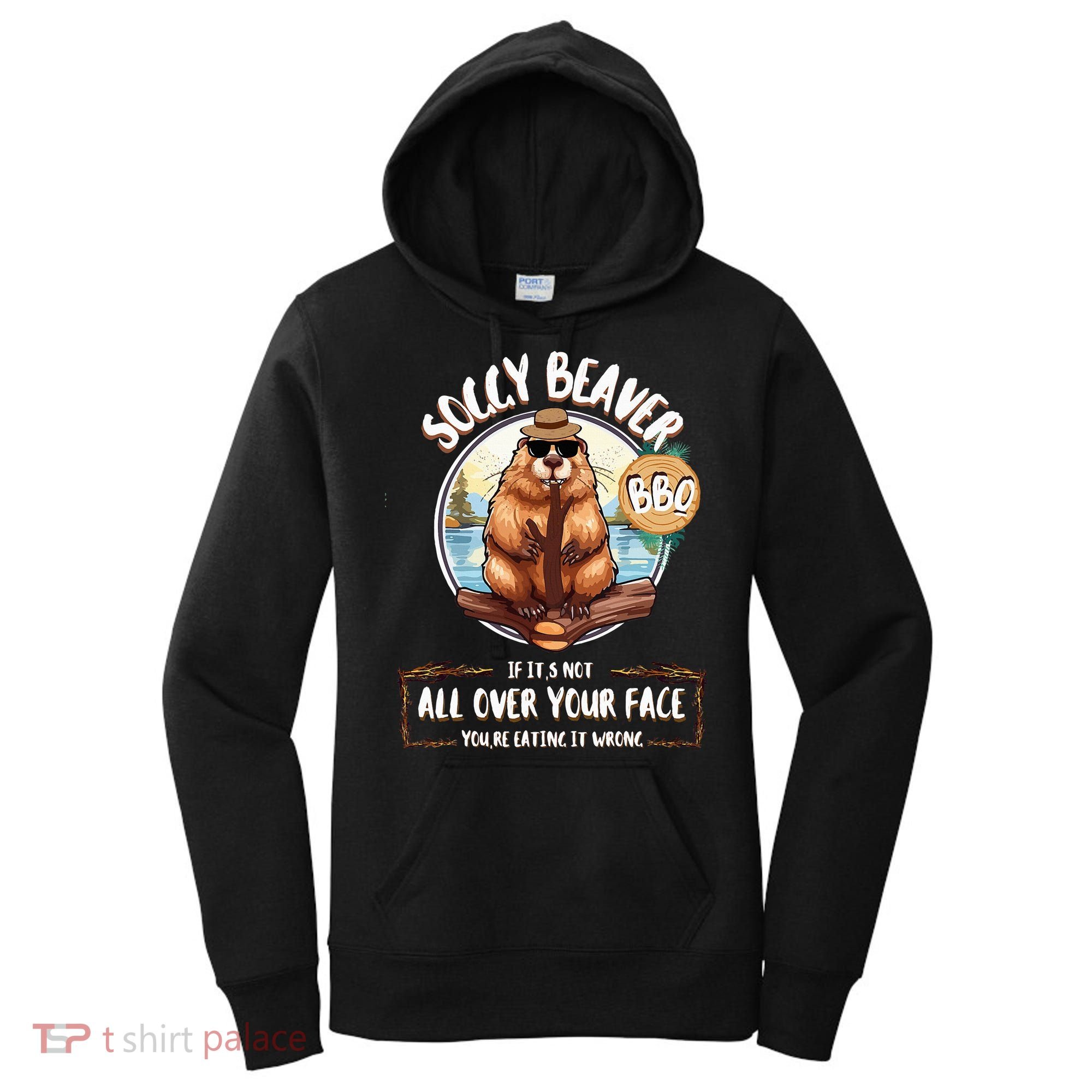 Soggy Beaver BBQ  Women's Hoodie