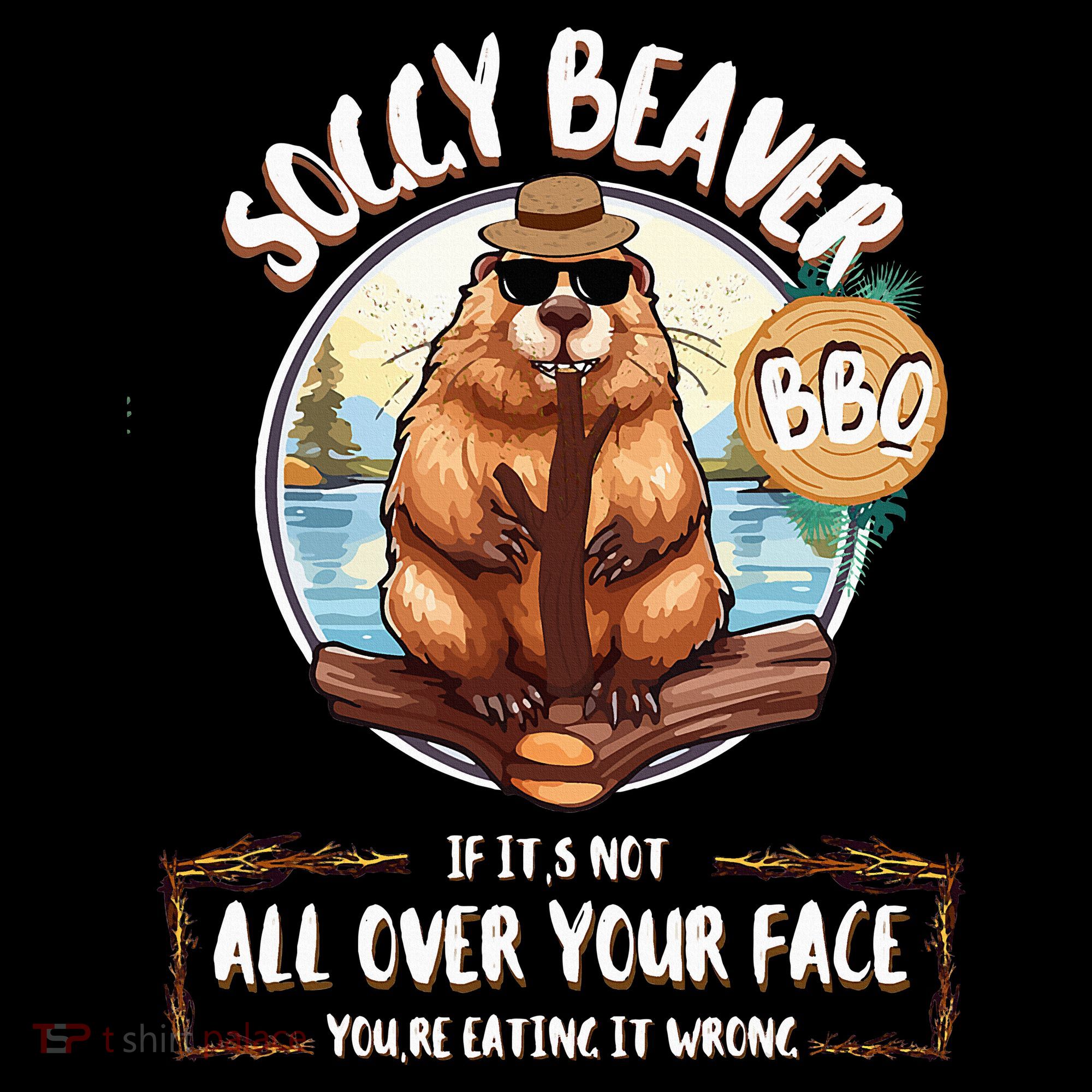 Soggy Beaver BBQ  Women's Hoodie
