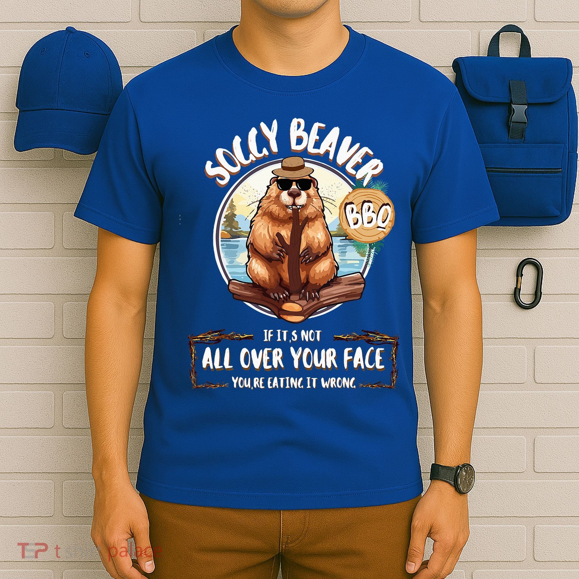 Soggy Beaver BBQ  T-Shirt