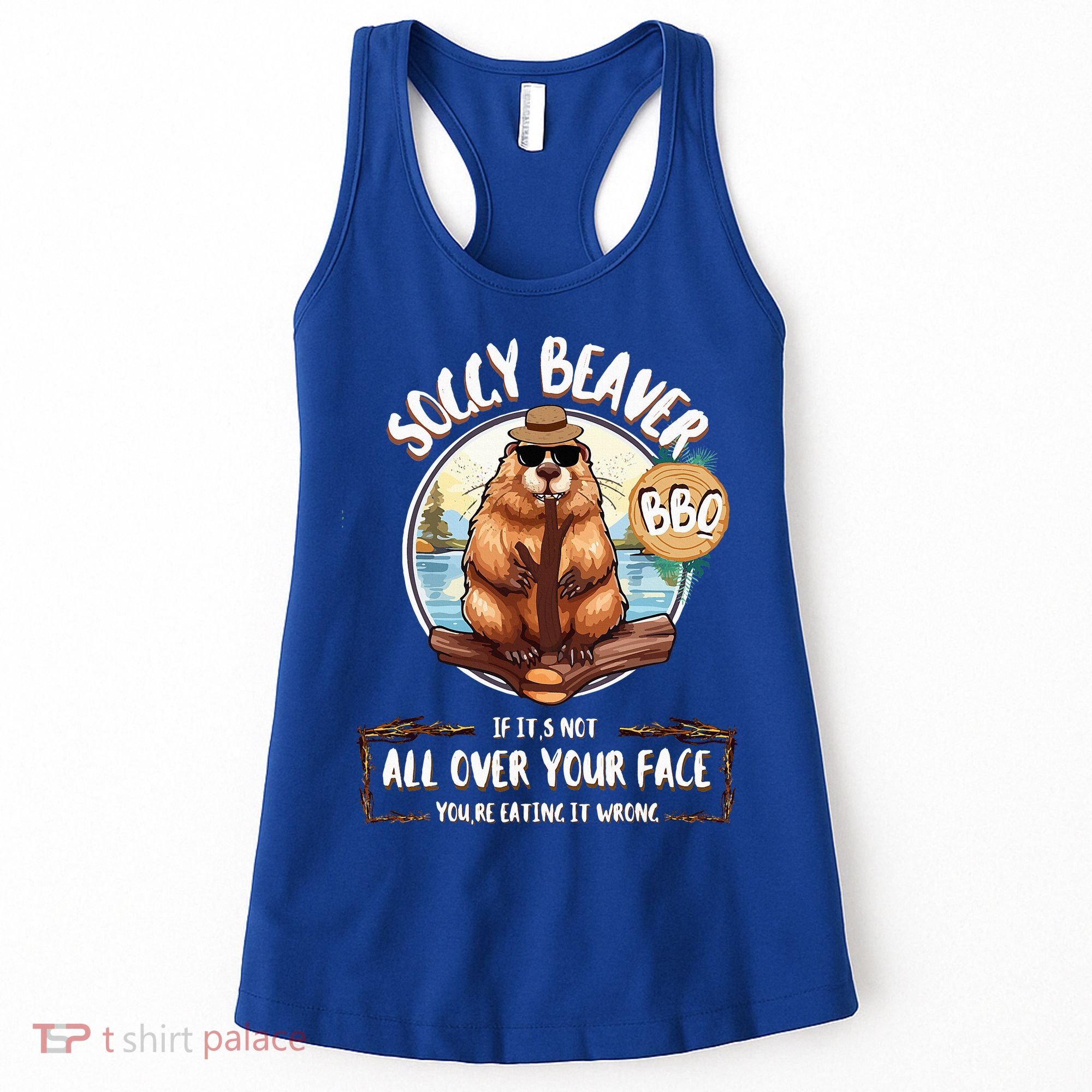 Soggy Beaver BBQ  Women's Tank Top