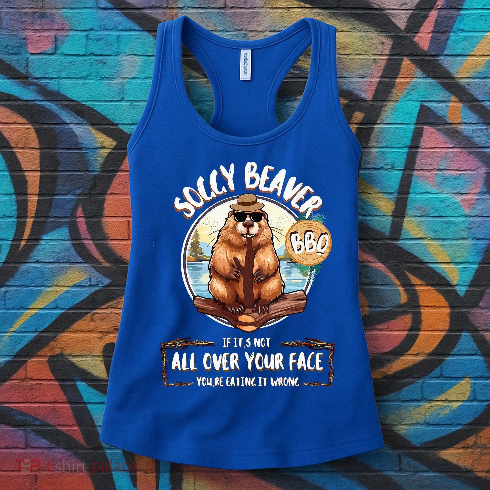 Soggy Beaver BBQ  Women's Tank Top
