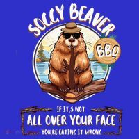 Soggy Beaver BBQ  Baby Bodysuit thumb 2
