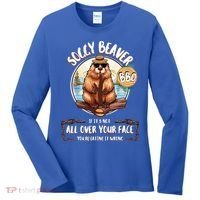 Soggy Beaver BBQ  Women's Long Sleeve Shirt thumb 0