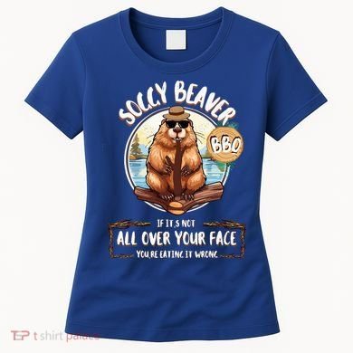Soggy Beaver BBQ  Women's T-Shirt