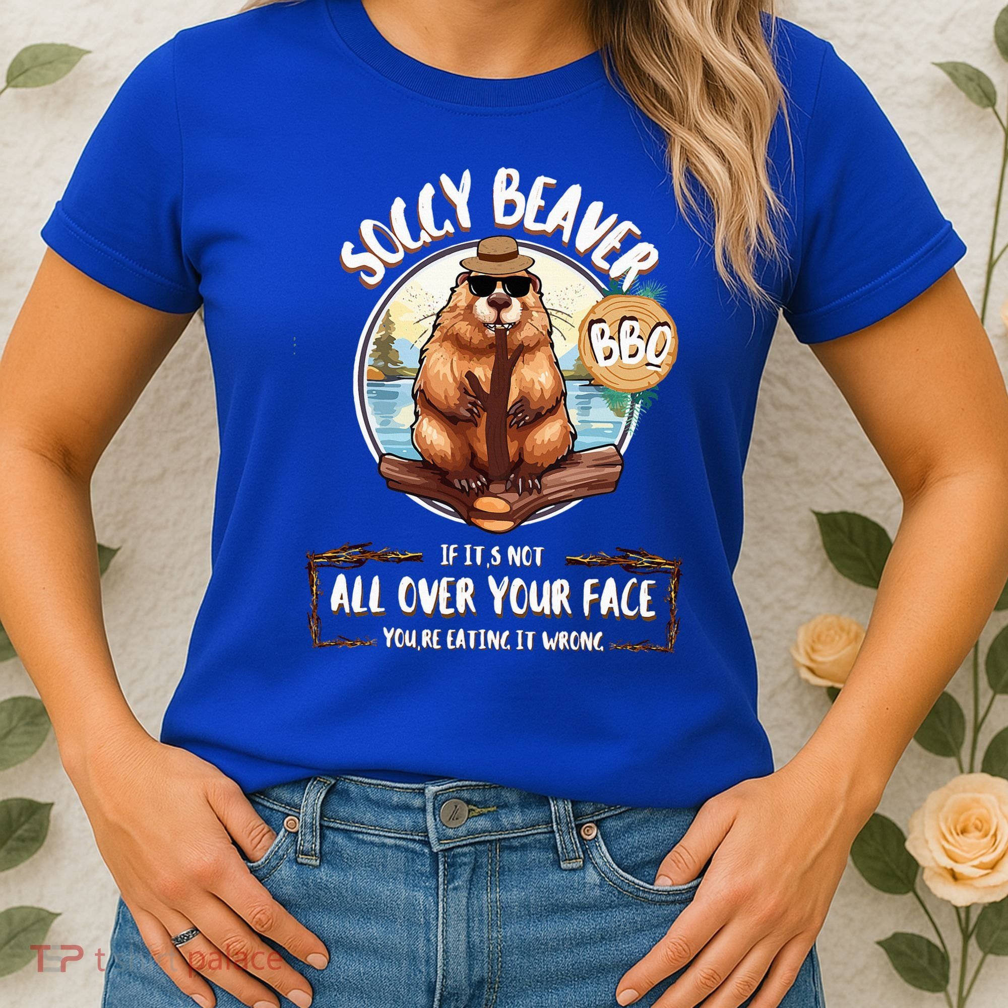 Soggy Beaver BBQ  Women's T-Shirt