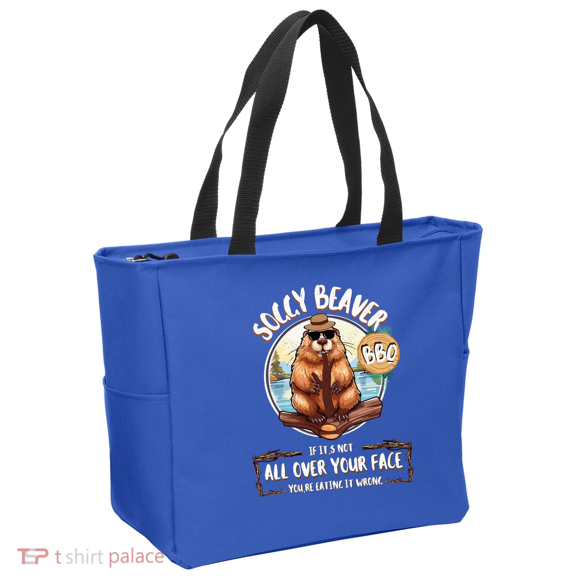 Soggy Beaver BBQ  Tote Bag