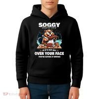 Soggy Beaver Bbq If ItS Not All Over Your Face Beaver Kids Hoodie thumb 4