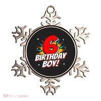 Superhero Birthday Boy Party 6 Year Old 6th Birthday Ornament thumb 0