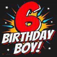 Superhero Birthday Boy Party 6 Year Old 6th Birthday Visor thumb 3