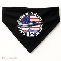 Send Buffs B-52 Stratofortress Bomber USA-Made Doggie Bandana thumb 0
