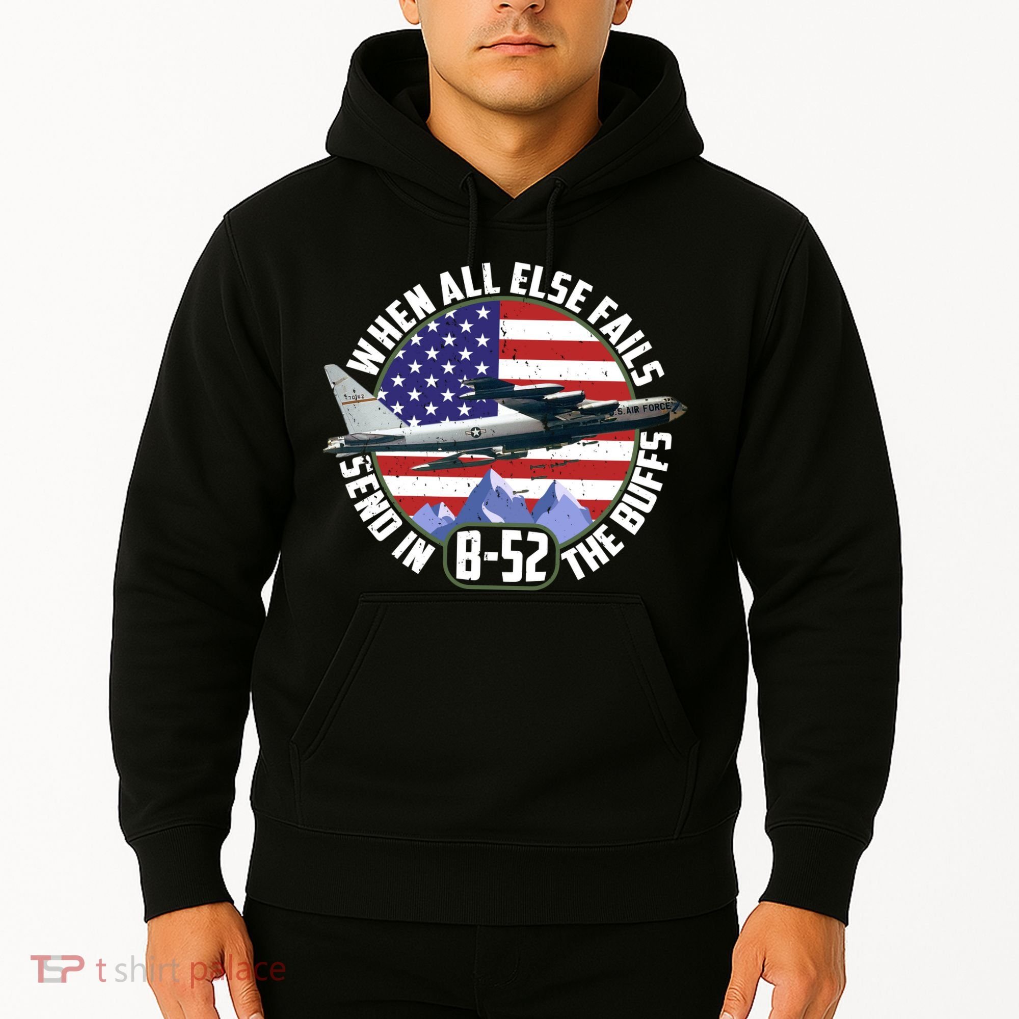 Send Buffs B-52 Stratofortress Bomber Hoodie