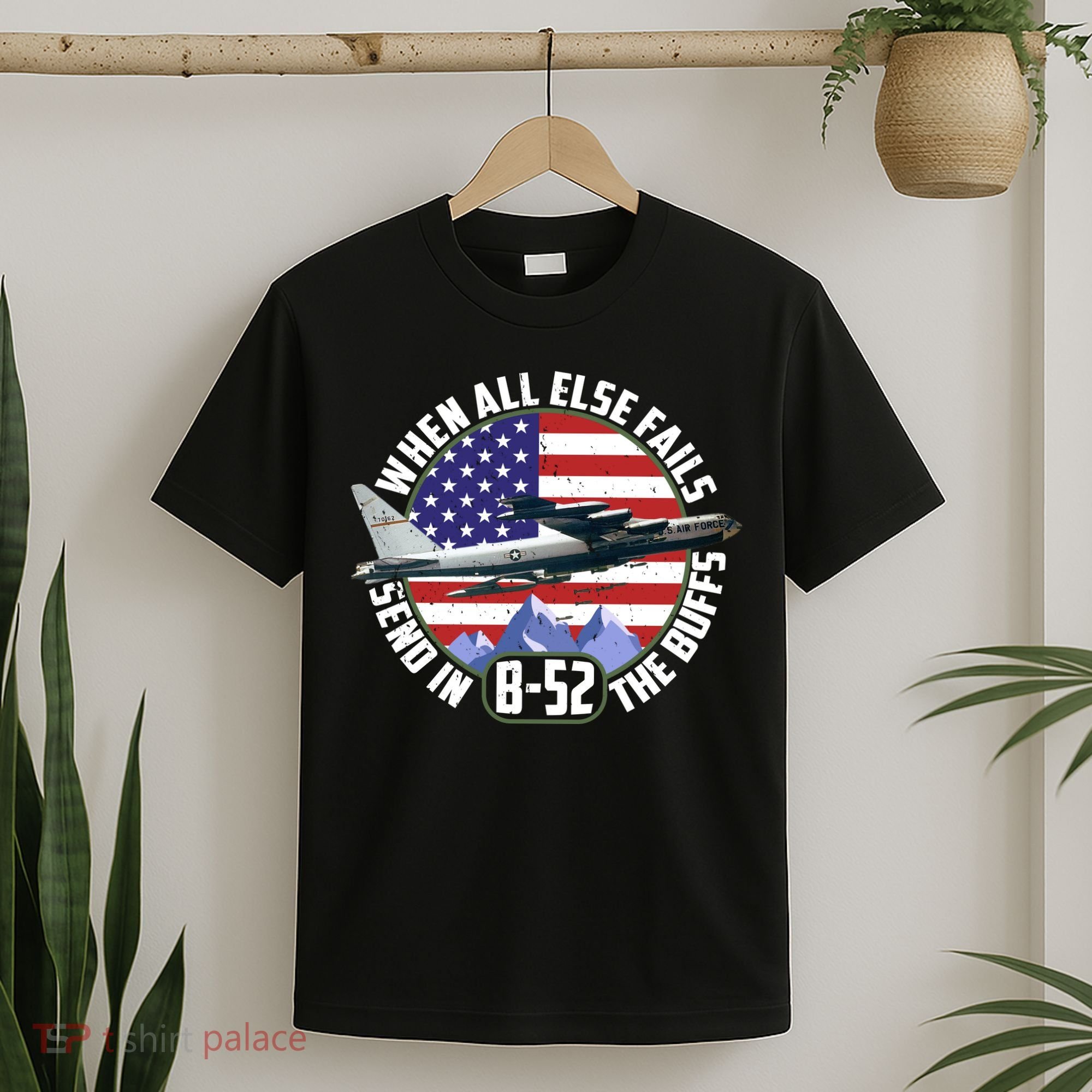 Send Buffs B-52 Stratofortress Bomber T-Shirt