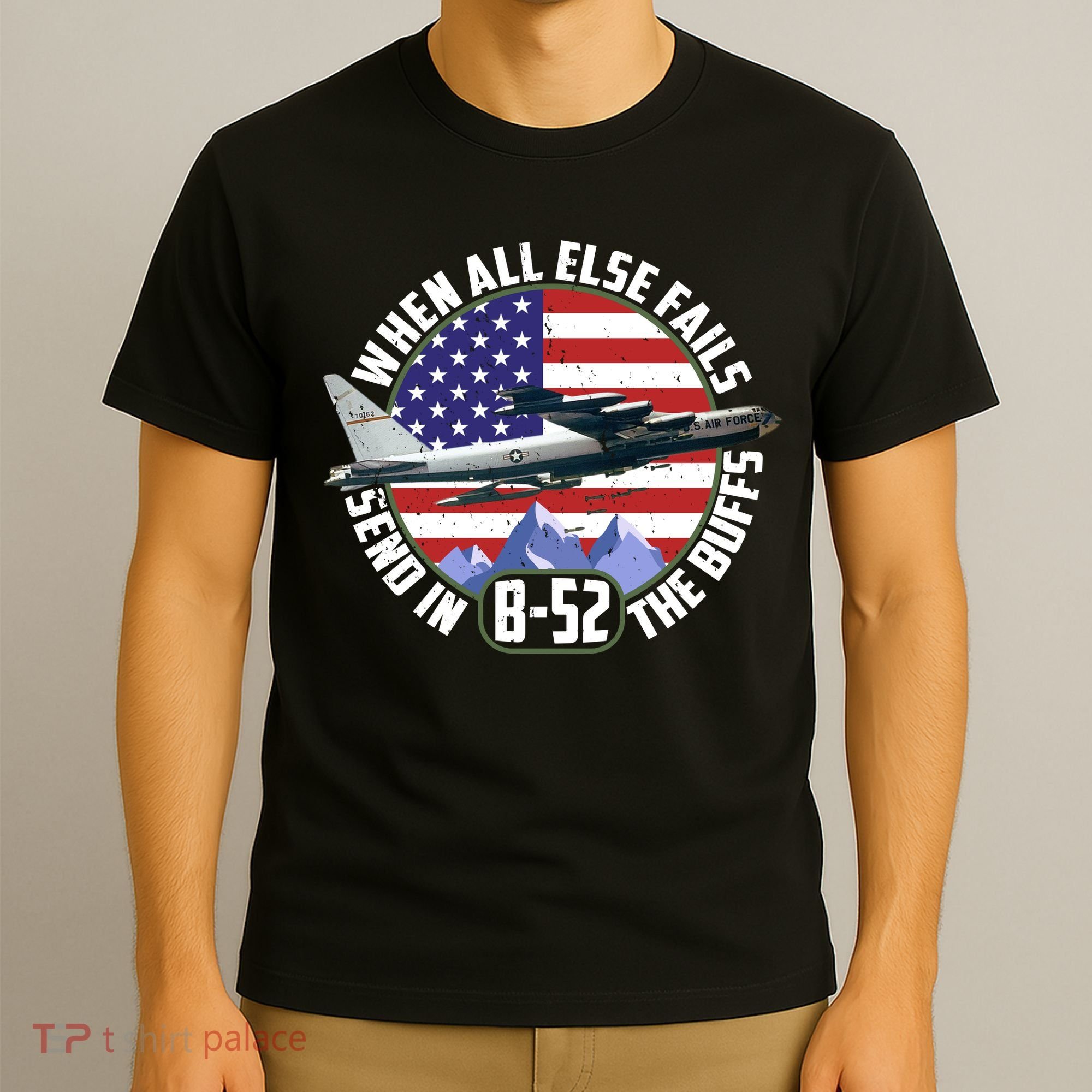 Send Buffs B-52 Stratofortress Bomber T-Shirt