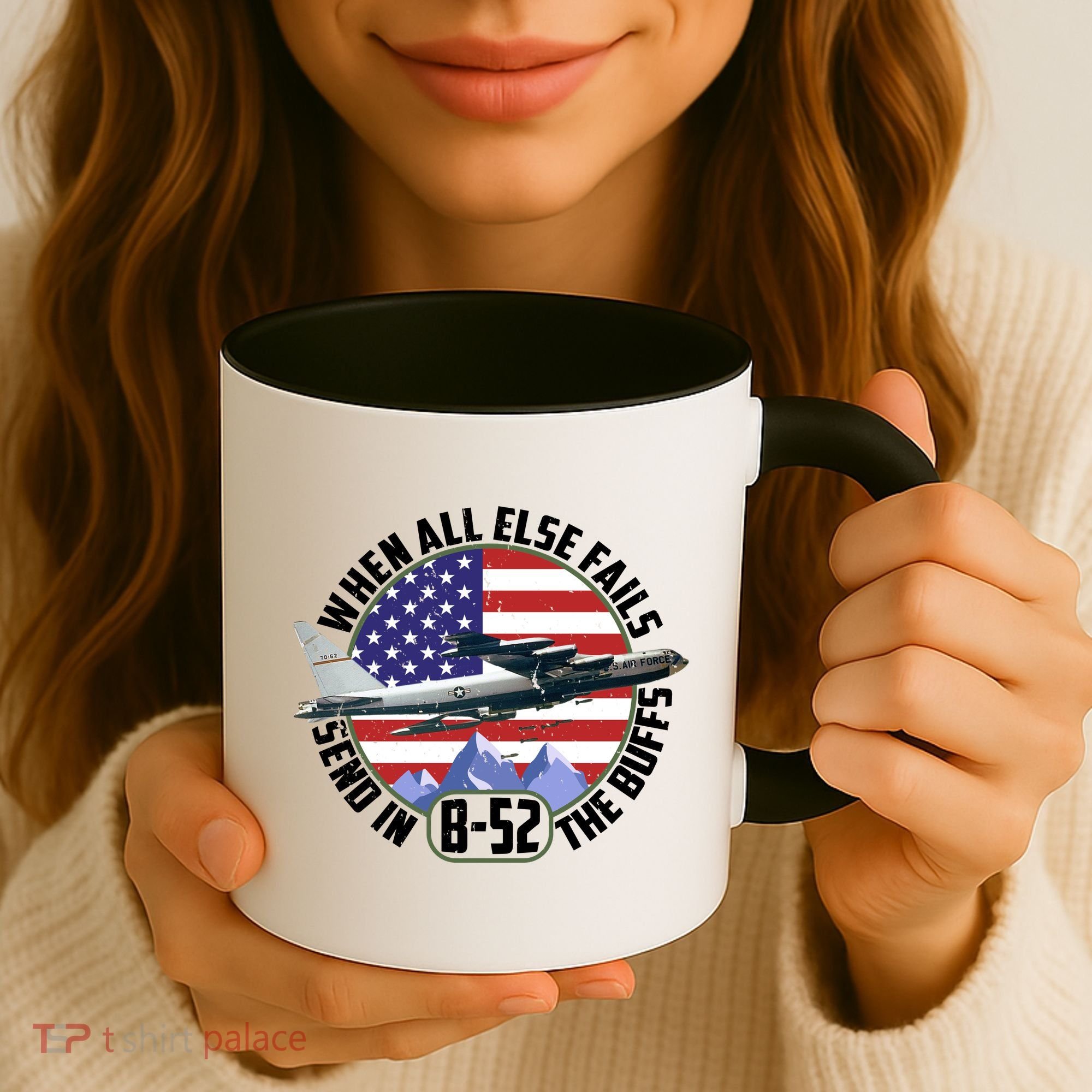 Send Buffs B-52 Stratofortress Bomber Coffee Mug