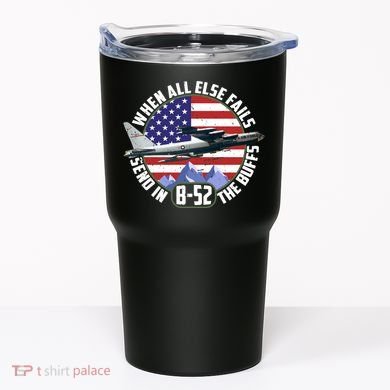 Send Buffs B-52 Stratofortress Bomber Tumbler
