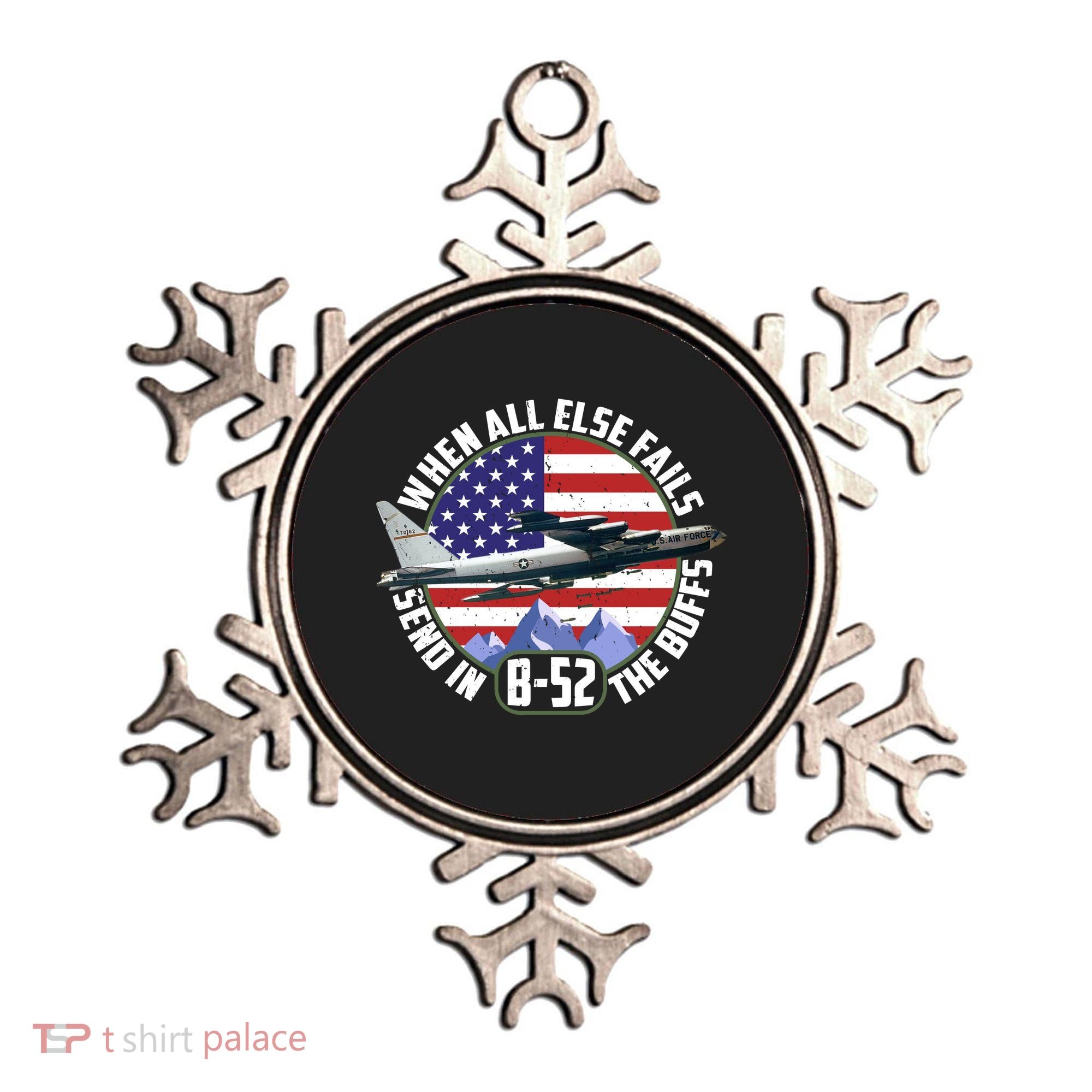 Send Buffs B-52 Stratofortress Bomber Ornament