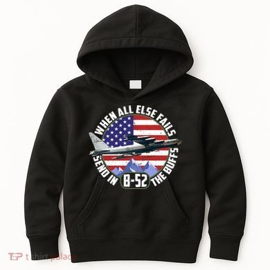 Send Buffs B-52 Stratofortress Bomber Kids Hoodie