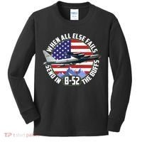Send Buffs B-52 Stratofortress Bomber Kids Long Sleeve Shirt thumb 0