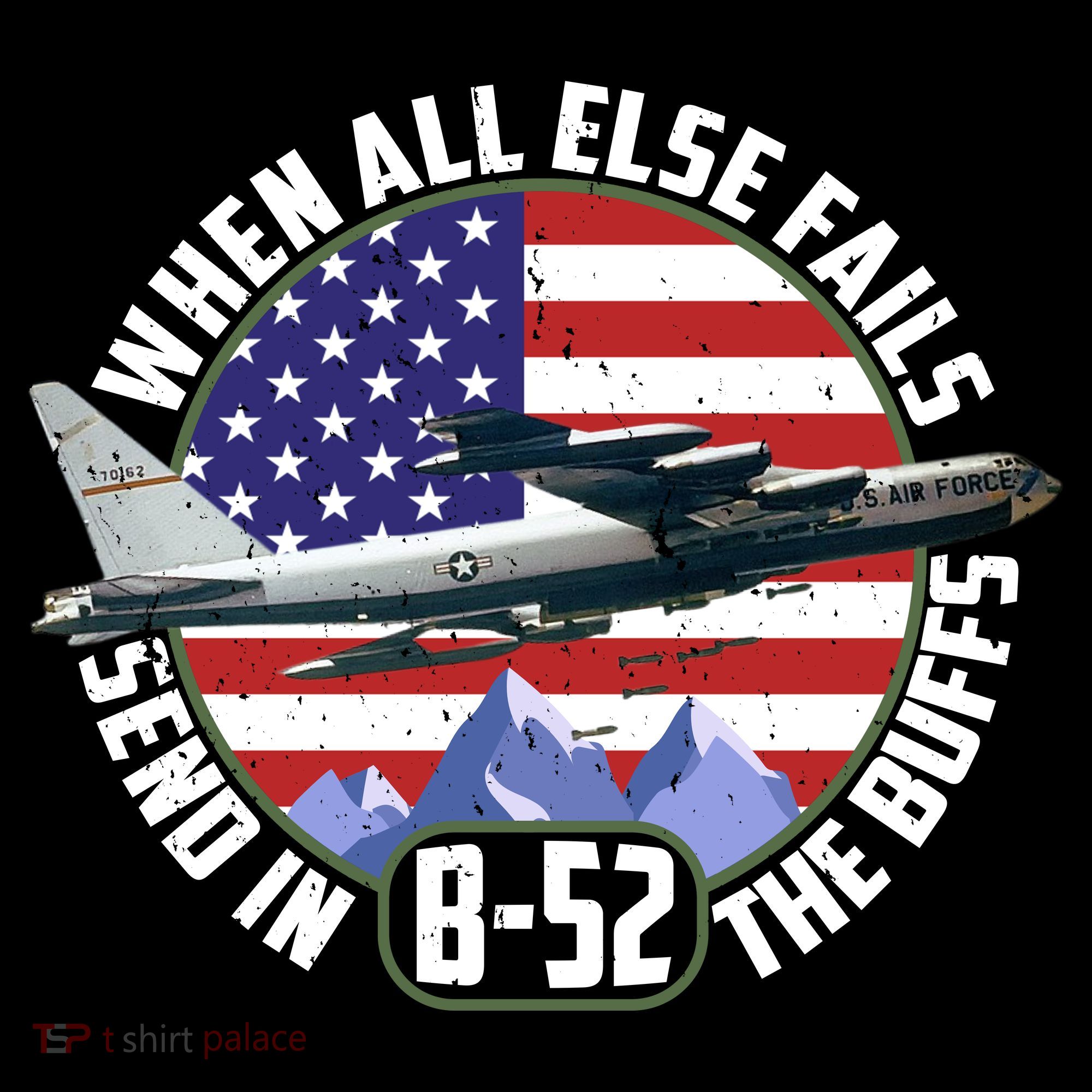 Send Buffs B-52 Stratofortress Bomber Kids Long Sleeve Shirt