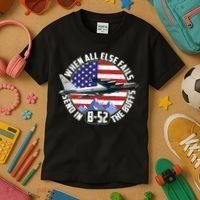 Send Buffs B-52 Stratofortress Bomber Kids T-Shirt thumb 3