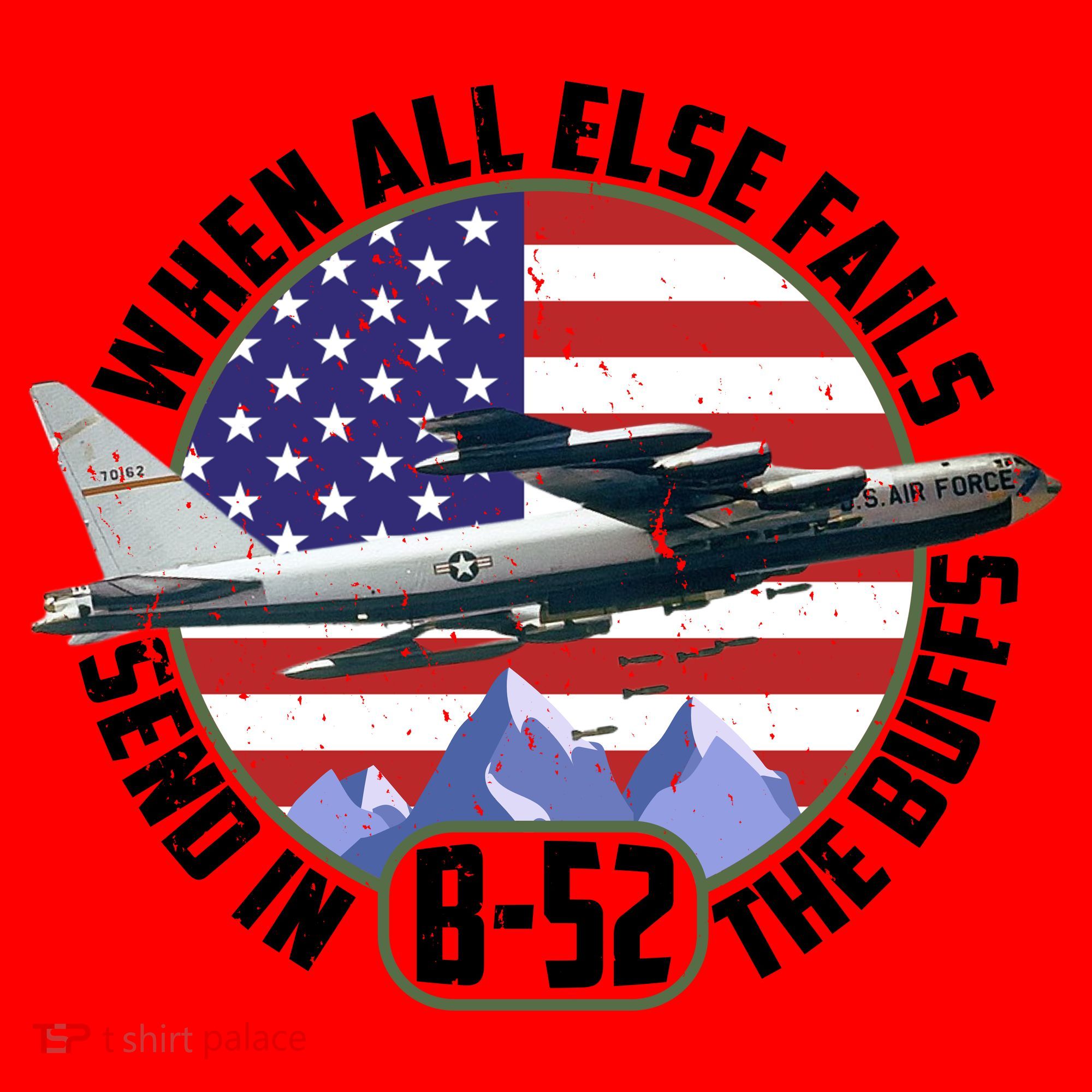 Send Buffs B-52 Stratofortress Bomber Santa Hat
