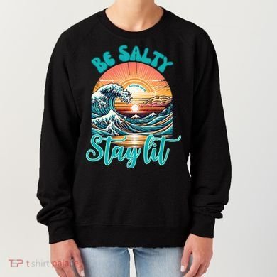 Summer Beach Be Salty Stay Lit Matthew 51314 Women's Sweatshirt