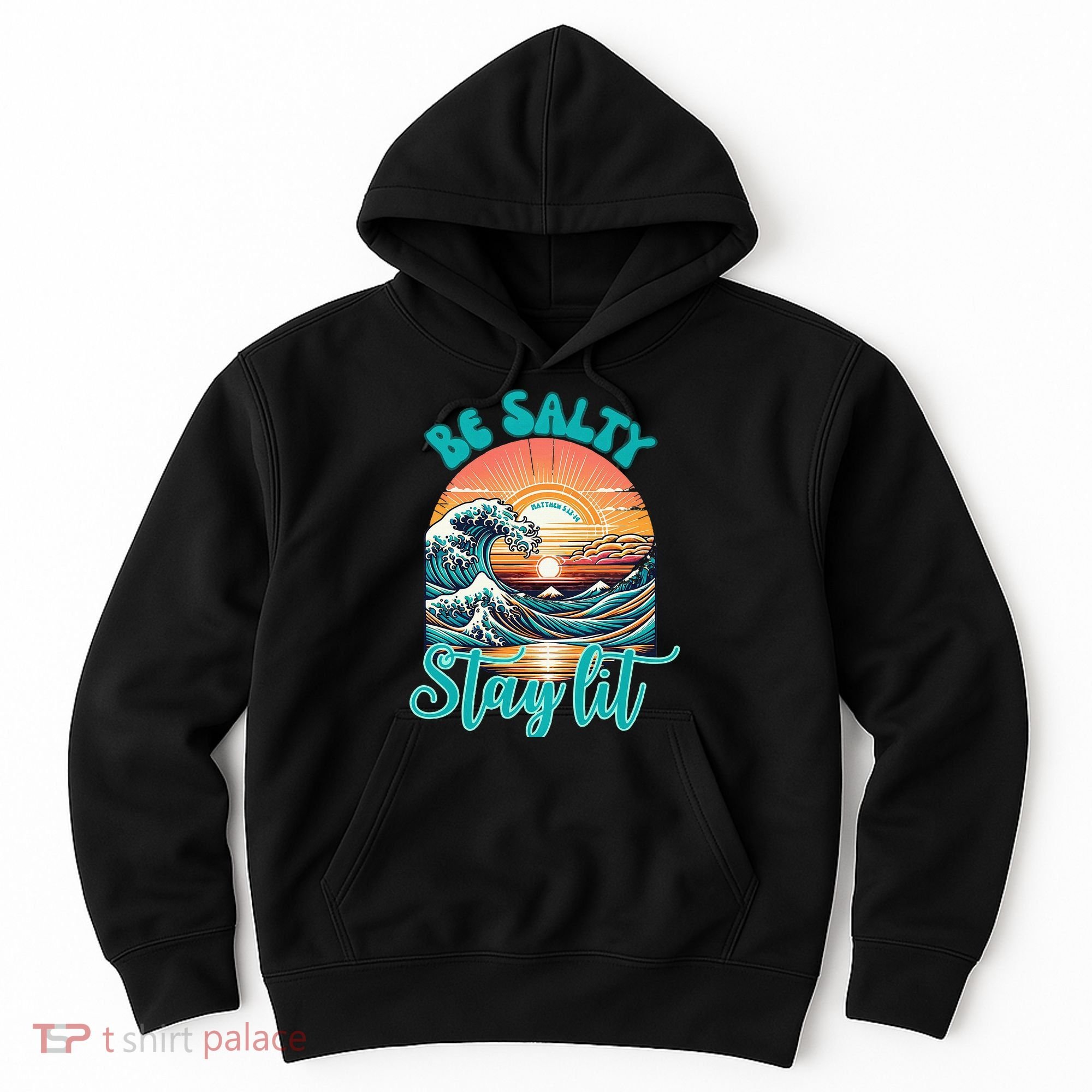 Summer Beach Be Salty Stay Lit Matthew 51314 Hoodie