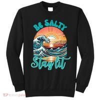 Summer Beach Be Salty Stay Lit Matthew 51314 Sweatshirt thumb 0
